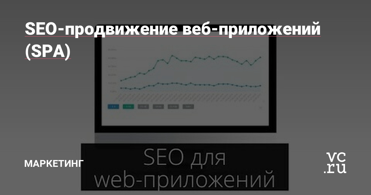 SEO-продвижение веб-приложений (SPA)
